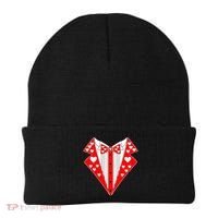 Valentine's Day Heart Tuxedo Beanie thumb 0