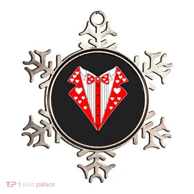 Valentine's Day Heart Tuxedo Ornament