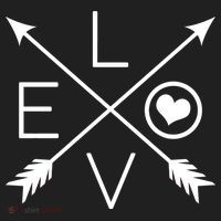 Valentines Day Love Arrows Women's Sweatshirt thumb 2