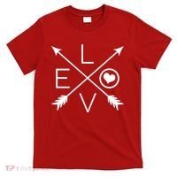 Valentines Day Love Arrows T-Shirt thumb 0