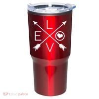 Valentines Day Love Arrows Tumbler thumb 0