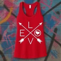 Valentines Day Love Arrows Women's Tank Top thumb 3