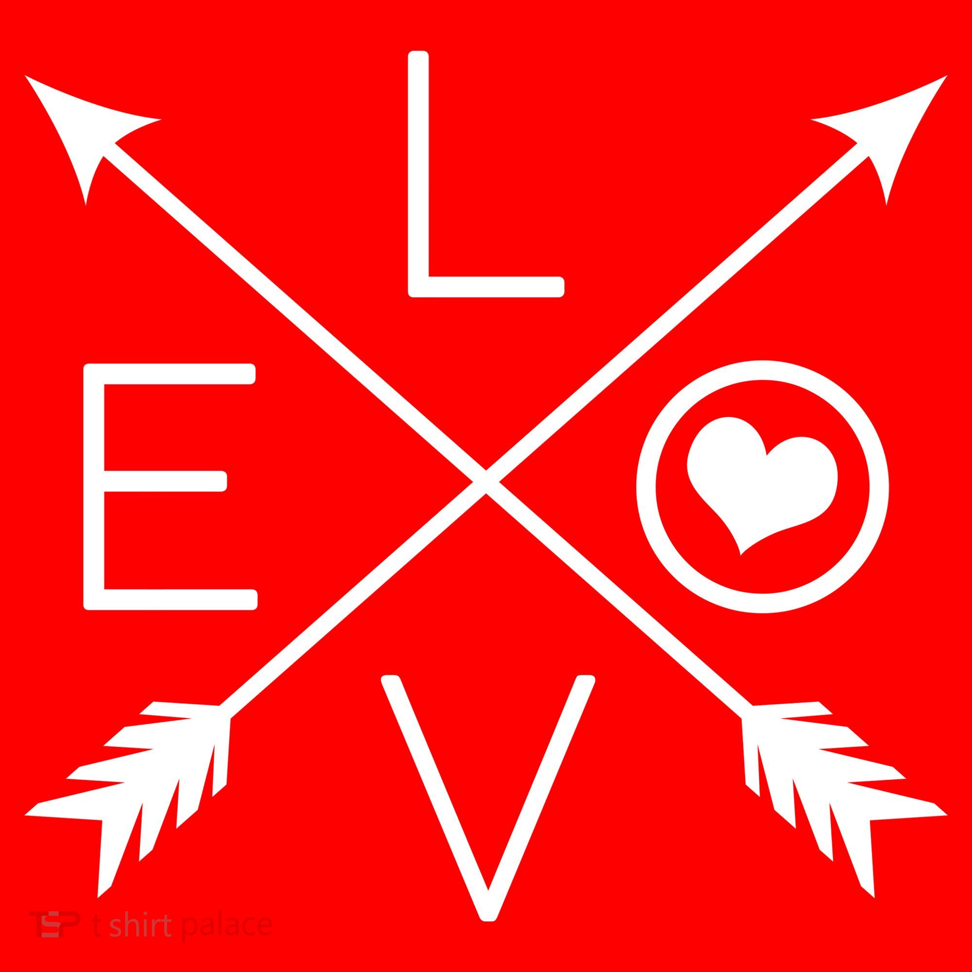 Valentines Day Love Arrows Women's Tank Top