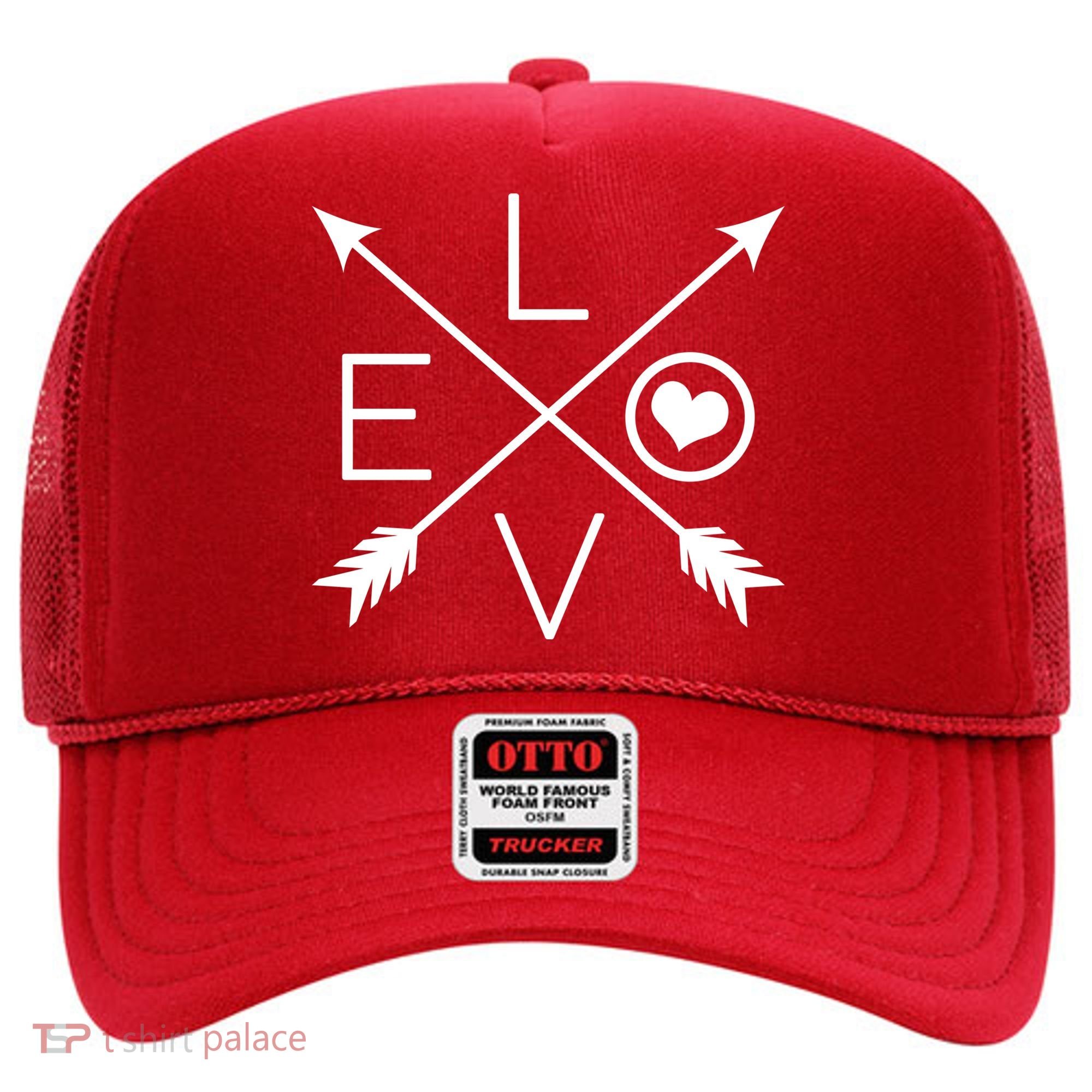 Valentines Day Love Arrows Hat