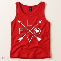 Valentines Day Love Arrows Tank Top thumb 2