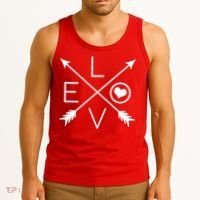 Valentines Day Love Arrows Tank Top thumb 3