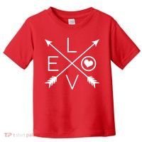 Valentines Day Love Arrows Toddler T-Shirt thumb 0
