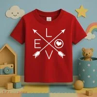 Valentines Day Love Arrows Toddler T-Shirt thumb 3