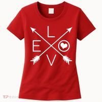 Valentines Day Love Arrows Women's T-Shirt thumb 0