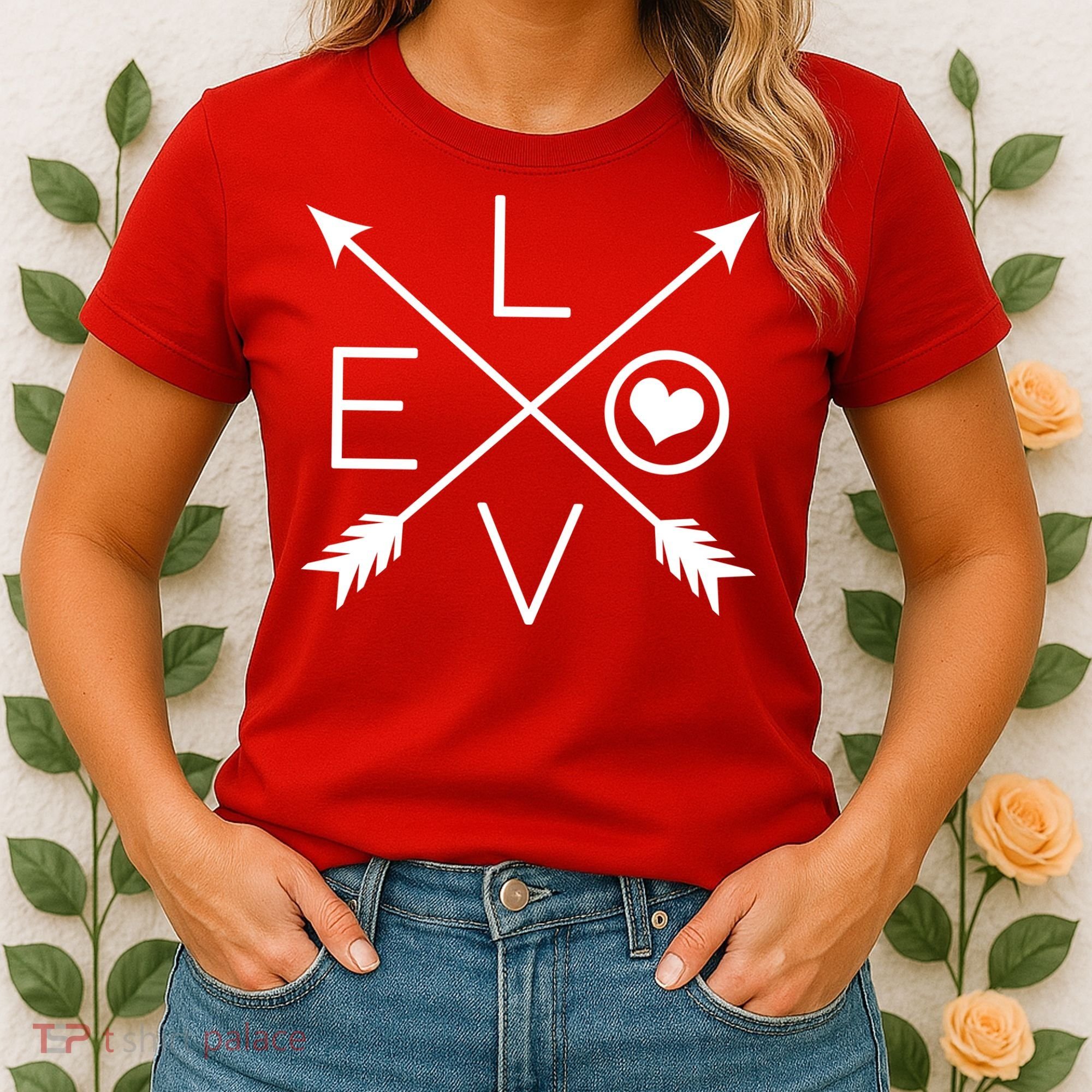 Valentines Day Love Arrows Women's T-Shirt