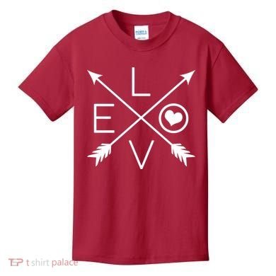 Valentines Day Love Arrows Kids T-Shirt
