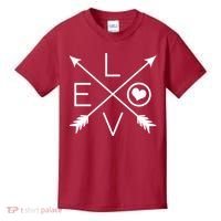Valentines Day Love Arrows Kids T-Shirt thumb 0