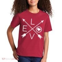 Valentines Day Love Arrows Kids T-Shirt thumb 2