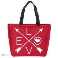 Valentines Day Love Arrows Tote Bag thumb 0
