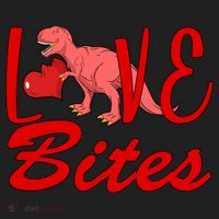 Valentines Day Love Bites Dinosaur Beanie thumb 2