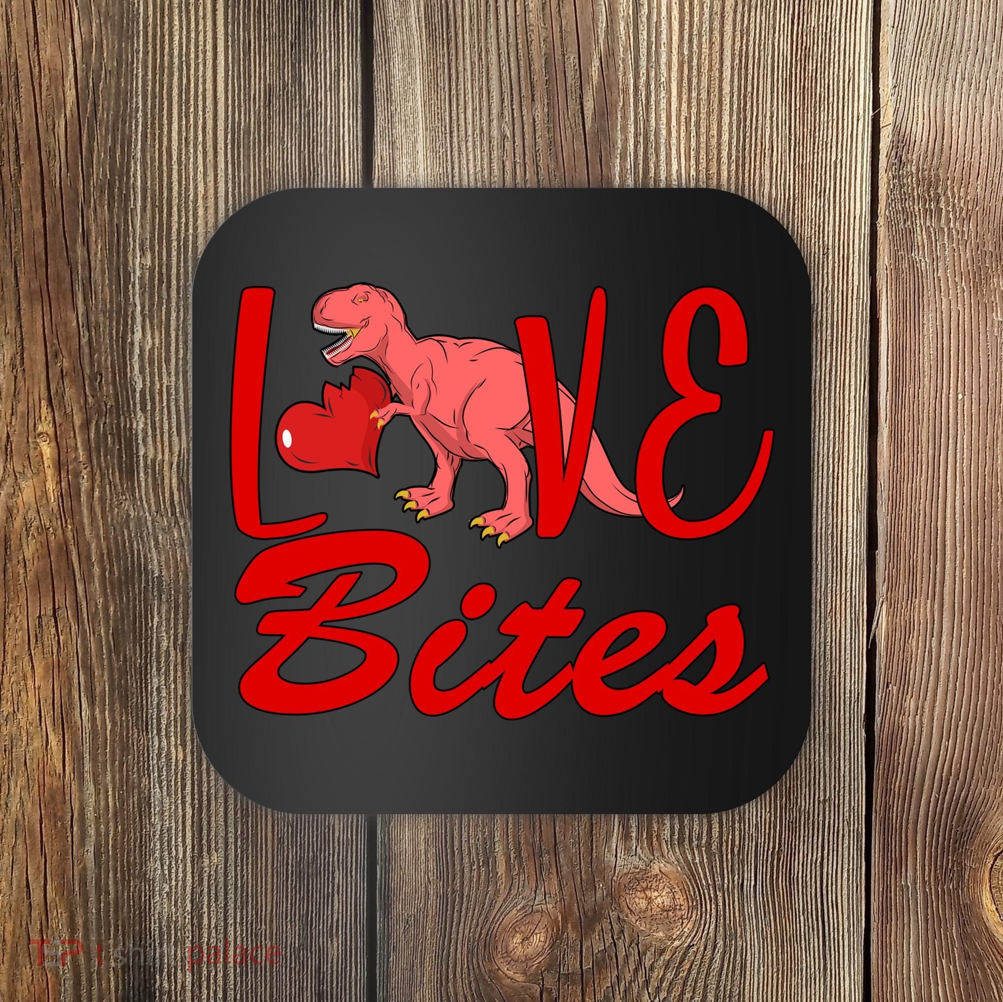 Valentines Day Love Bites Dinosaur Coaster