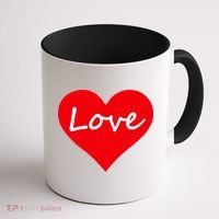 Valentine's Day Love Heart Coffee Mug thumb 1