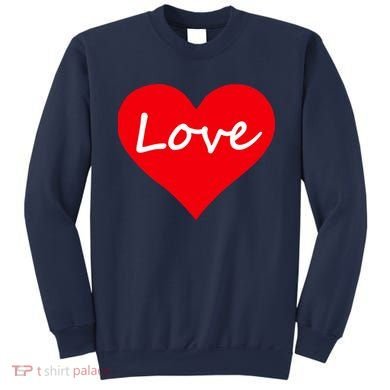 Valentine's Day Love Heart Sweatshirt