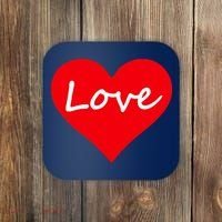 Valentine's Day Love Heart Coaster thumb 0