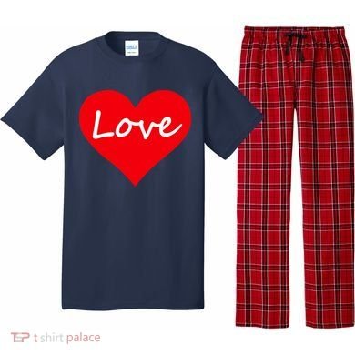 Valentine's Day Love Heart Pajama Set