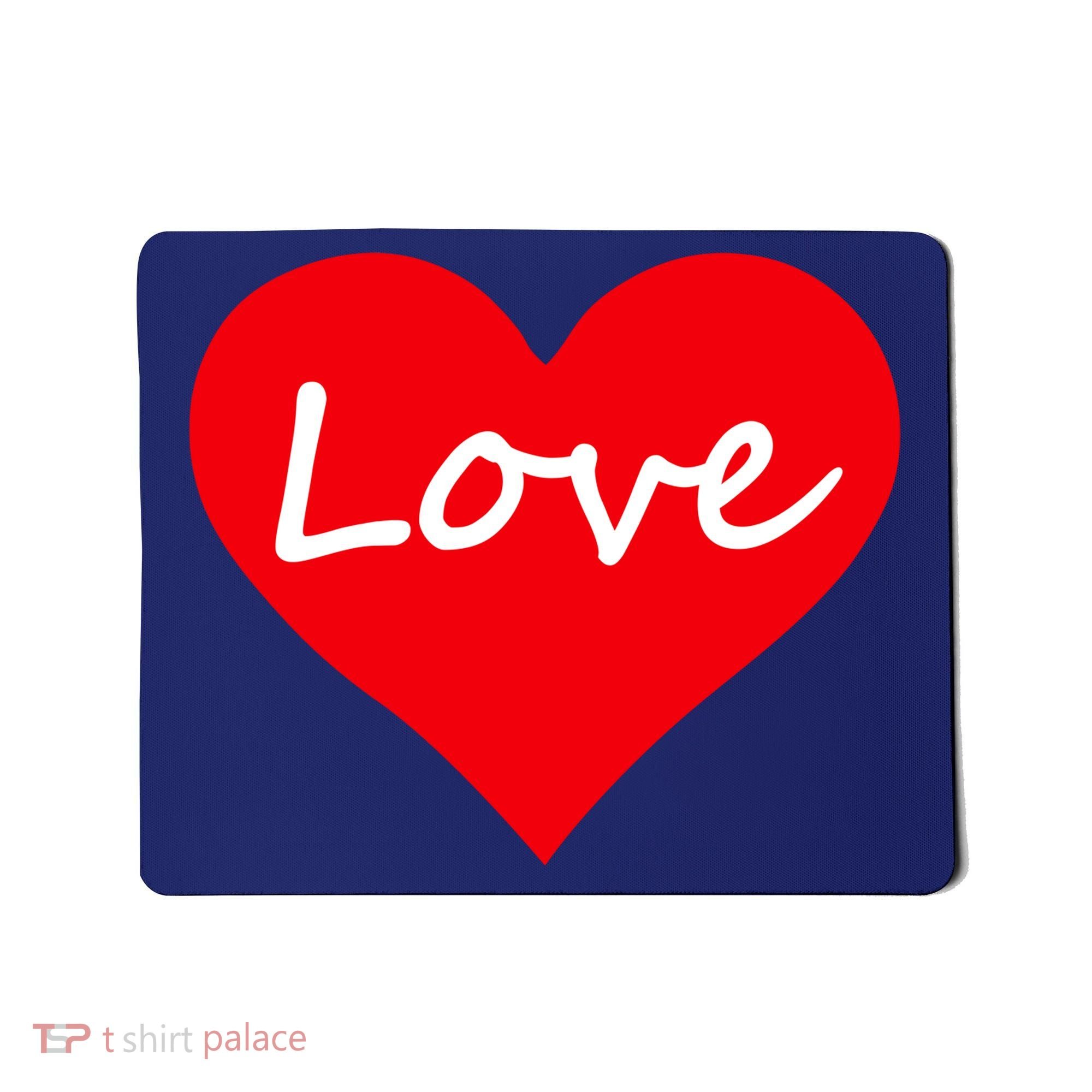 Valentine's Day Love Heart Mousepad