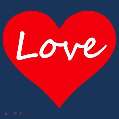 Valentine's Day Love Heart Toddler Sweatshirt