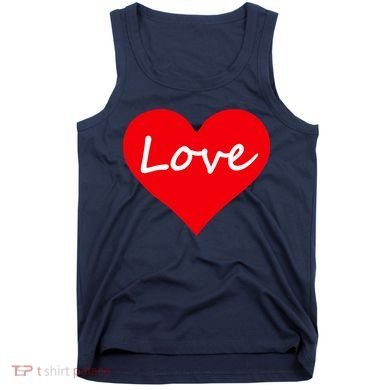 Valentine's Day Love Heart Tank Top