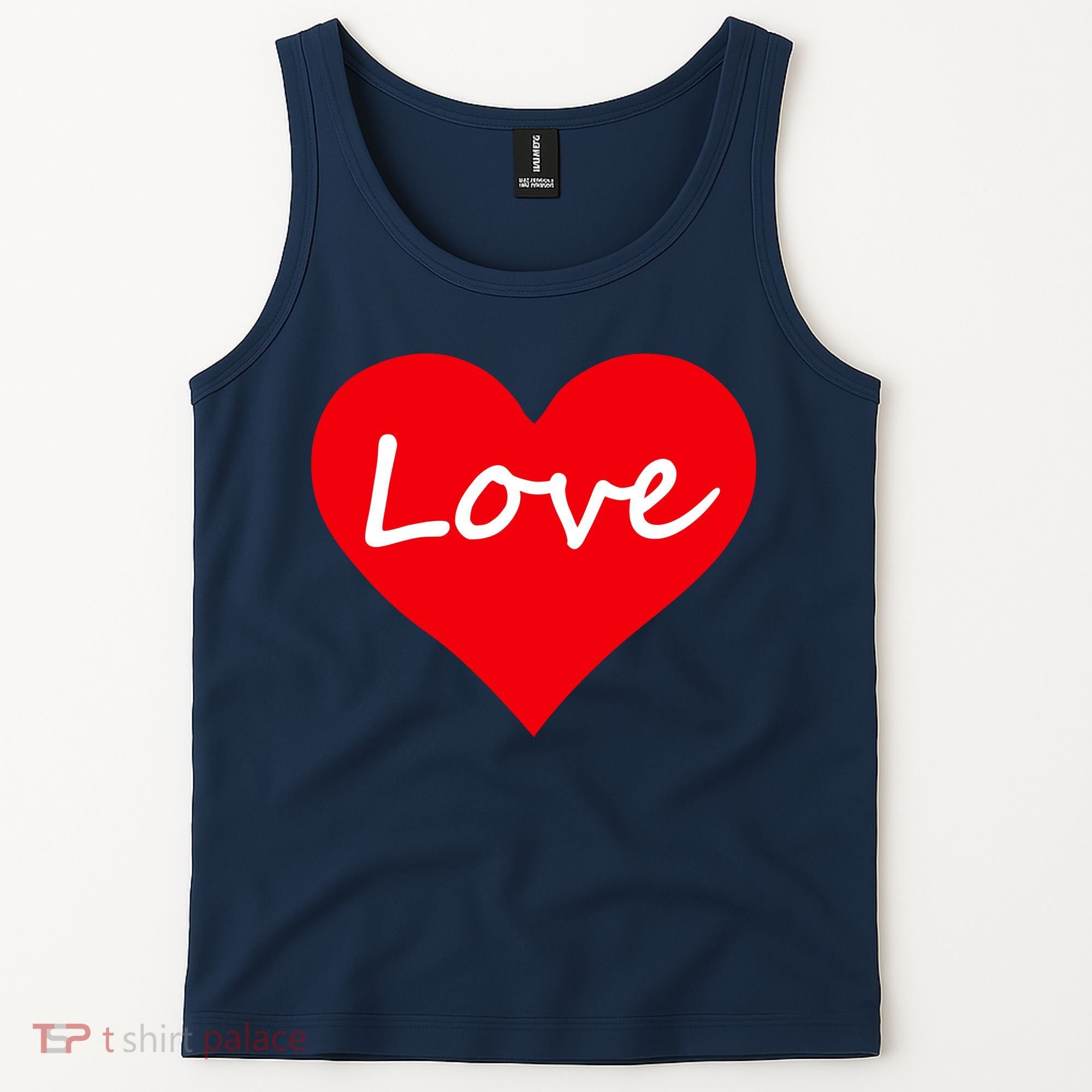 Valentine's Day Love Heart Tank Top