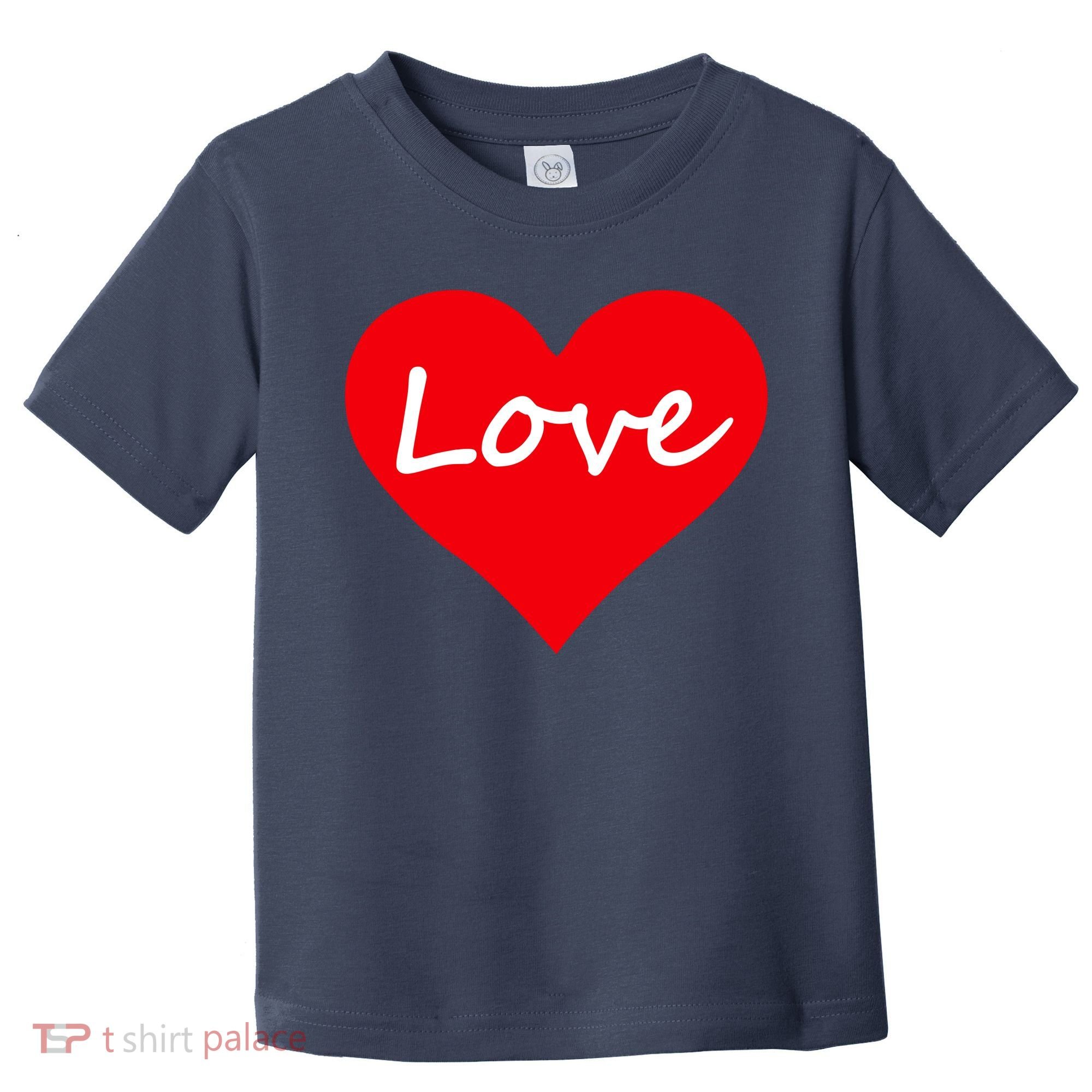 Valentine's Day Love Heart Toddler T-Shirt