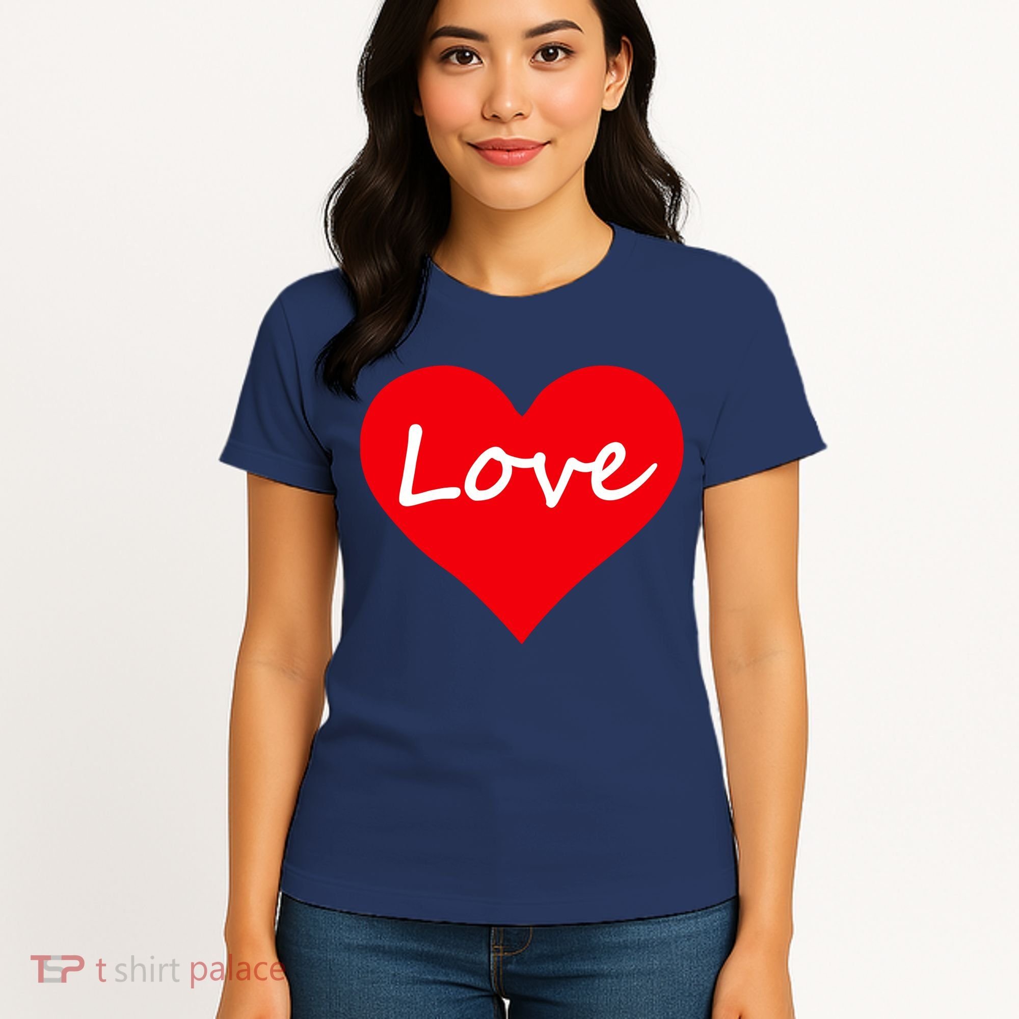 Valentine's Day Love Heart Women's T-Shirt