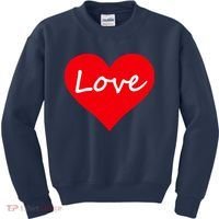 Valentine's Day Love Heart Kids Sweatshirt thumb 0