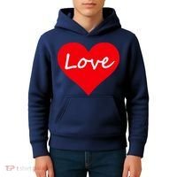 Valentine's Day Love Heart Kids Hoodie thumb 4