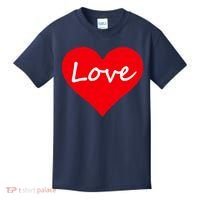 Valentine's Day Love Heart Kids T-Shirt thumb 0