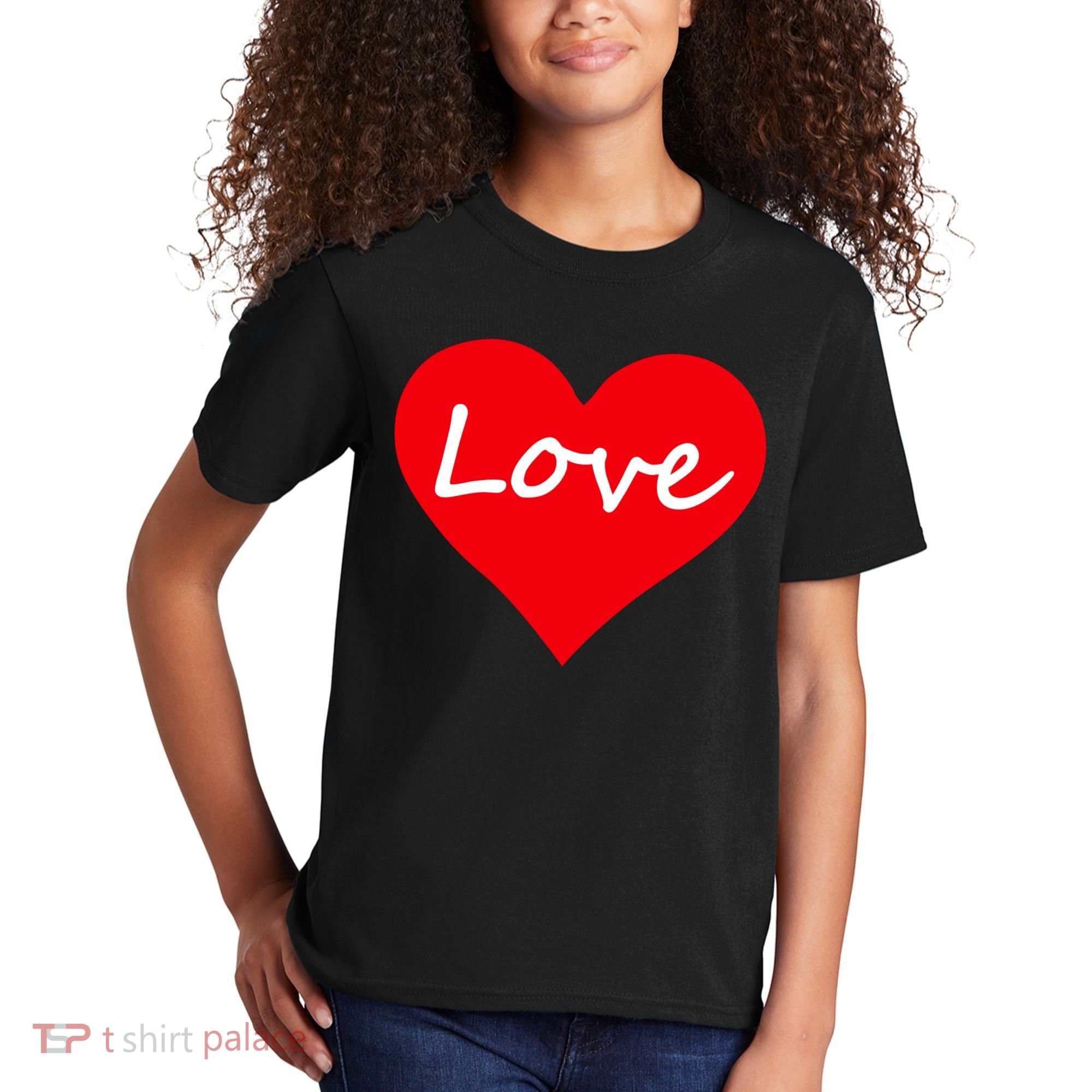 Valentine's Day Love Heart Kids T-Shirt