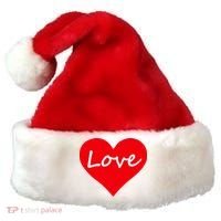 Valentine's Day Love Heart Santa Hat thumb 0