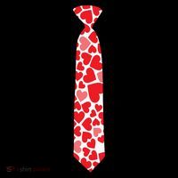 Valentine's Day Love Hearts Tie Bucket Hat thumb 4