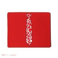 Valentine's Day Love Hearts Tie Mousepad thumb 0