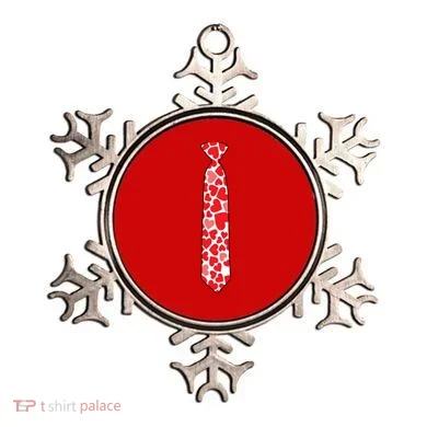 Valentine's Day Love Hearts Tie Ornament