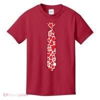 Valentine's Day Love Hearts Tie Kids T-Shirt thumb 0