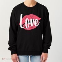 Valentines Day Love Lips Women's Sweatshirt thumb 0