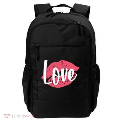 Valentines Day Love Lips Backpack