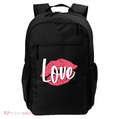 Valentines Day Love Lips Backpack