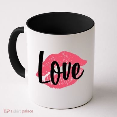 Valentines Day Love Lips Coffee Mug