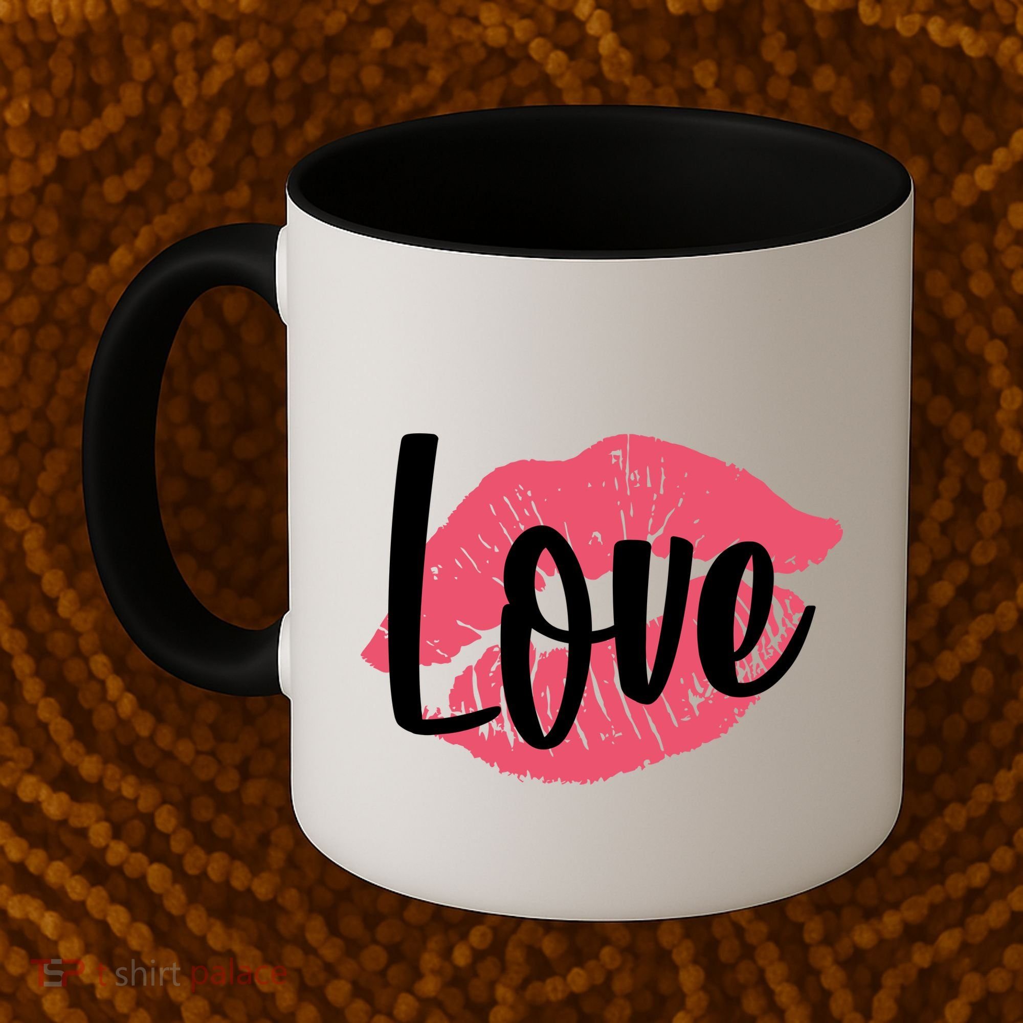 Valentines Day Love Lips Coffee Mug
