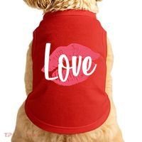 Valentines Day Love Lips Doggie Tank thumb 0
