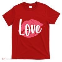 Valentines Day Love Lips T-Shirt thumb 0