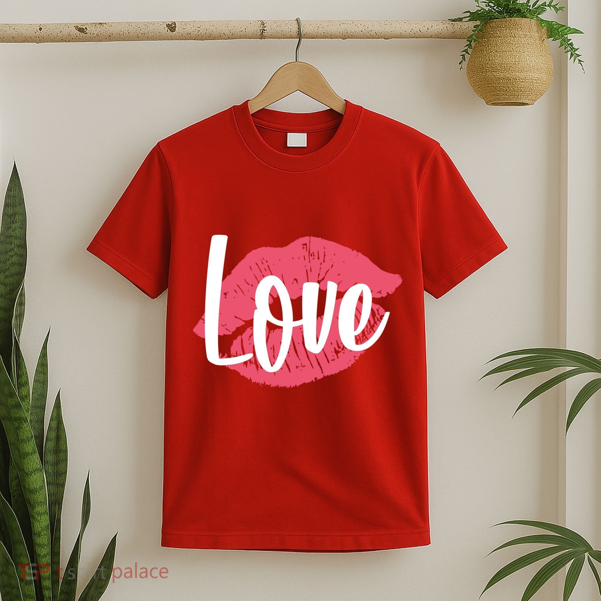 Valentines Day Love Lips T-Shirt