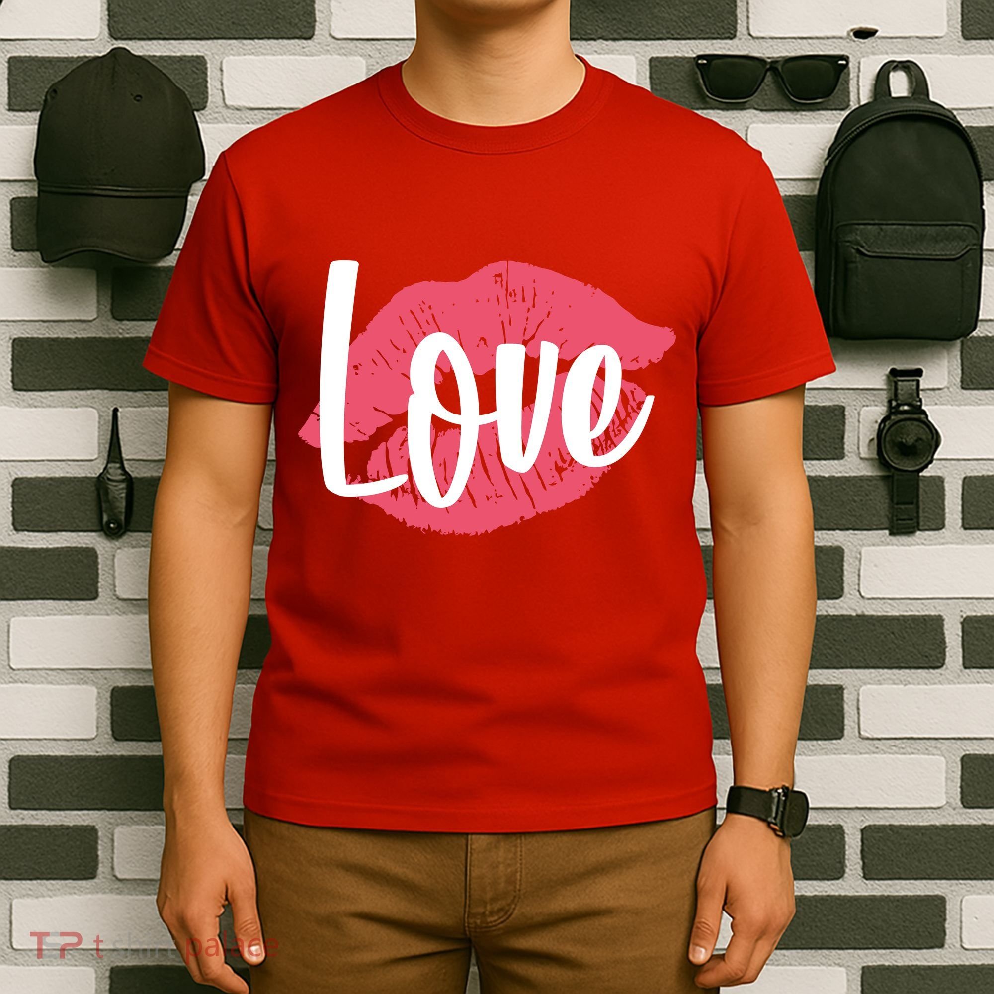 Valentines Day Love Lips T-Shirt