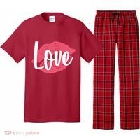 Valentines Day Love Lips Pajama Set thumb 0