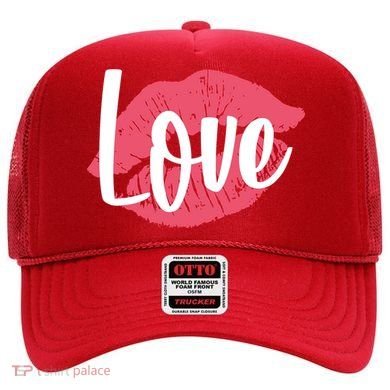 Valentines Day Love Lips Hat